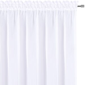 Krótka firana z woalu i z cyrkoniami elegancka 400x120 - obrazek 7