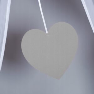 FIRANY GOTOWE KOMPLET Z FILCOWYM SERCEM DLA DZIEWCZYNKI KOLORY - obrazek 7