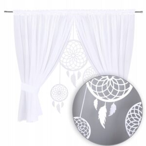 ŁAPACZ SNÓW W ZESTAWIE Z FIRANĄ WOAL I FILC 400x150 - obrazek 5