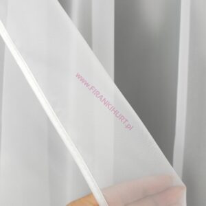 FIRANA GOTOWA KLASYCZNA ELEGANCKA Z WOALU GIPIURA LAMBREKIN 400X180 - obrazek 3