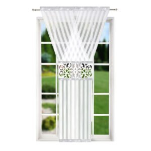 PANEL DEKORACYJNY NA BALKON W FORMIE LITERY Y Z CYRKONIAMI 120x250 - obrazek 1