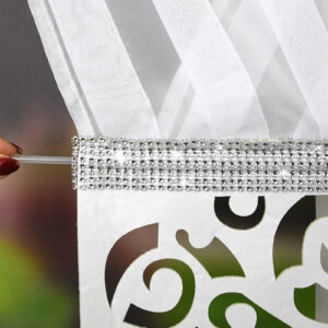 PANEL DEKORACYJNY NA BALKON W FORMIE LITERY Y Z CYRKONIAMI 120x250 - obrazek 4