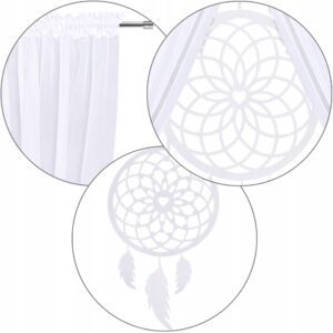 ŁAPACZ SNÓW W ZESTAWIE Z FIRANĄ WOAL I FILC 400x150 - obrazek 10